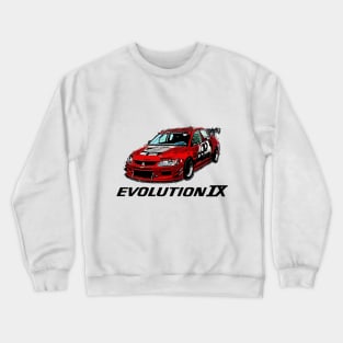 Mitsubishi Lancer Evo IX Crewneck Sweatshirt